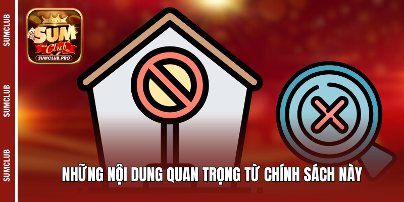 Những nội dung chính có trong miễn trừ trách nhiệm